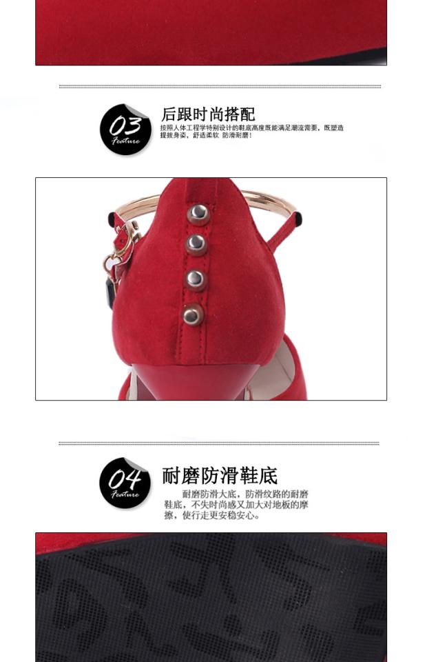 2018 xuân nông miệng đen nhọn giày cao gót stiletto gợi cảm giày đơn từ khóa dây đeo dép nữ giày cưới thủy triều sandal cao gót