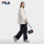 Ветровка FILA, женская куртка, осень 2025, новинка, черная ветровка, женский топ средней длины с завышенной талией mini 3
