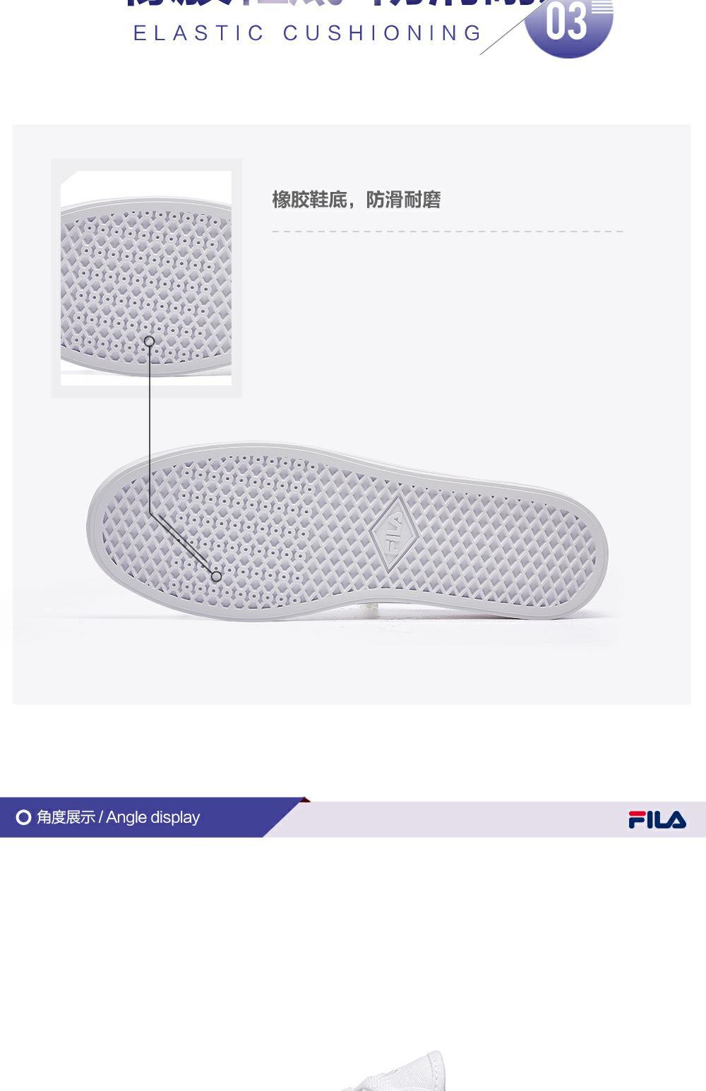 Giày nữ Fila Fila giày vải chính thức nữ 2019 mùa hè mới giày thông thường thời trang giày nhỏ màu trắng giày nữ - Plimsolls giày thể thao nike chính hãng