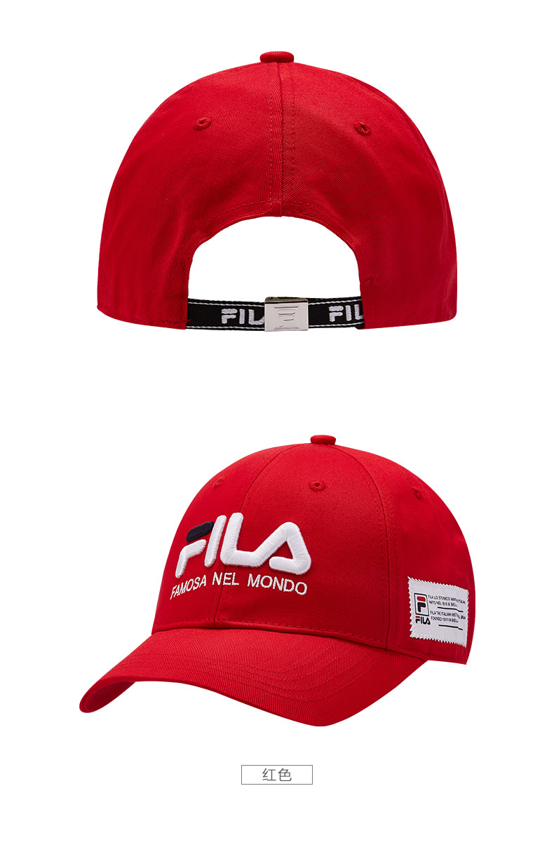 Mũ Fila Fila 2018 mới thể thao giản dị mũ bóng chày đơn giản nữ nón kết nam hàng hiệu