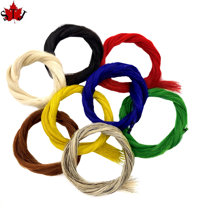 1 beam 7g bow hair horse tail hair Natural Mongolian horse tail hair 83 - 85cm