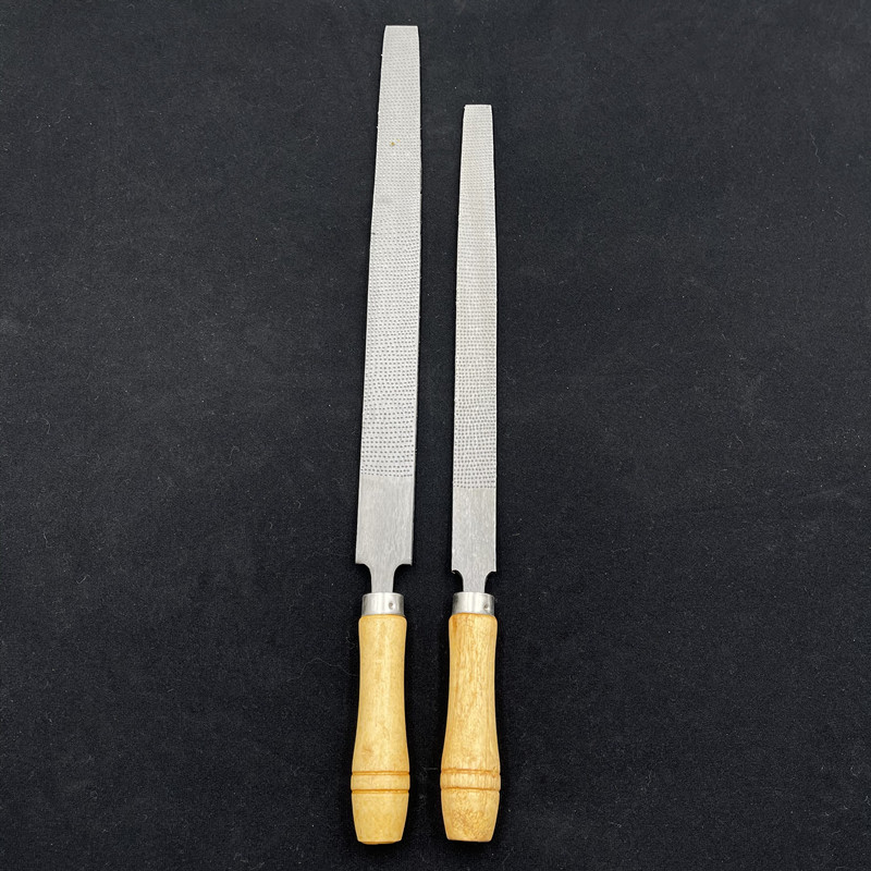 Different sizes of wood file: 10 inch wood file + 12 inch wood file