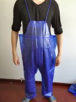 Homeland Rows Thickened Harnesses Rain Pants Fishermen Breeding Ocean Company Raincoats to Kill Pigs Slaughter Sea Glue Pants