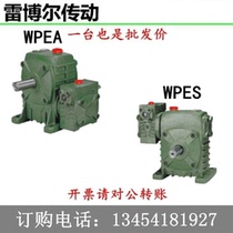 Custom WPEA WPES WPEX WPEX Worm gear two-stage reducer gearbox transmission