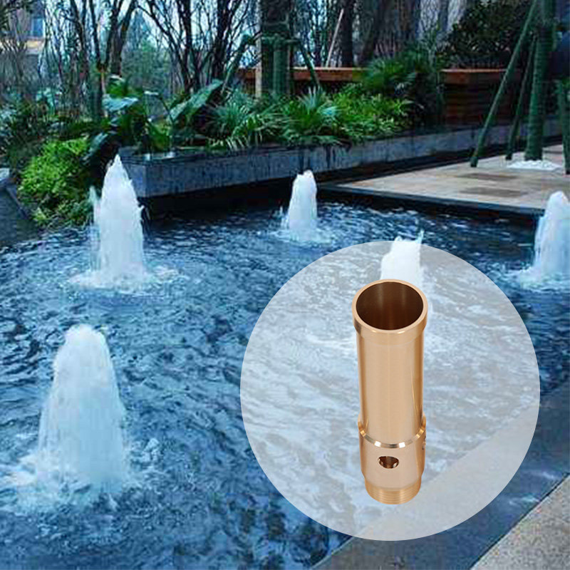 Full copper aerated class Welling Nozzle Without Tube New Bubbling Springs Water View Fountain Spray Gardening Pool Equipment