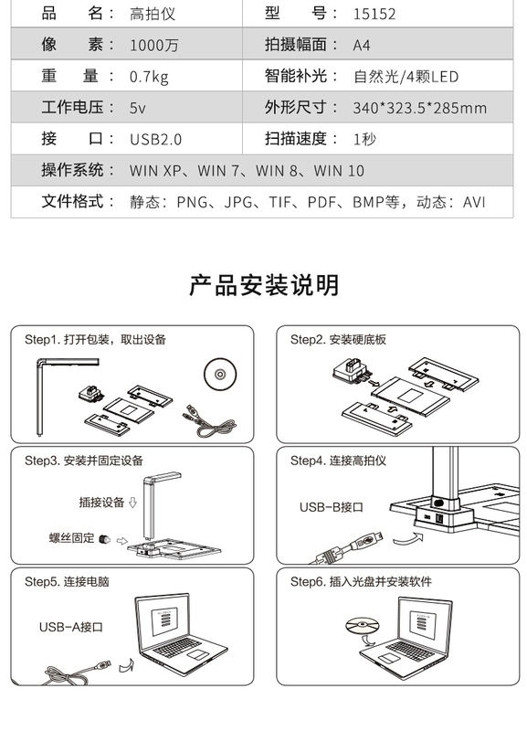 Máy quét độ phân giải cao cấp của Pháp máy scan hp 2 mặt