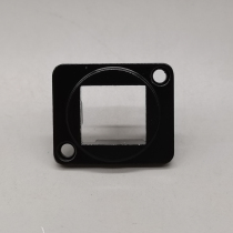 D-type empty bracket Internet phone multimedia blank bracket adapter module panel 1U cabinet panel accessories