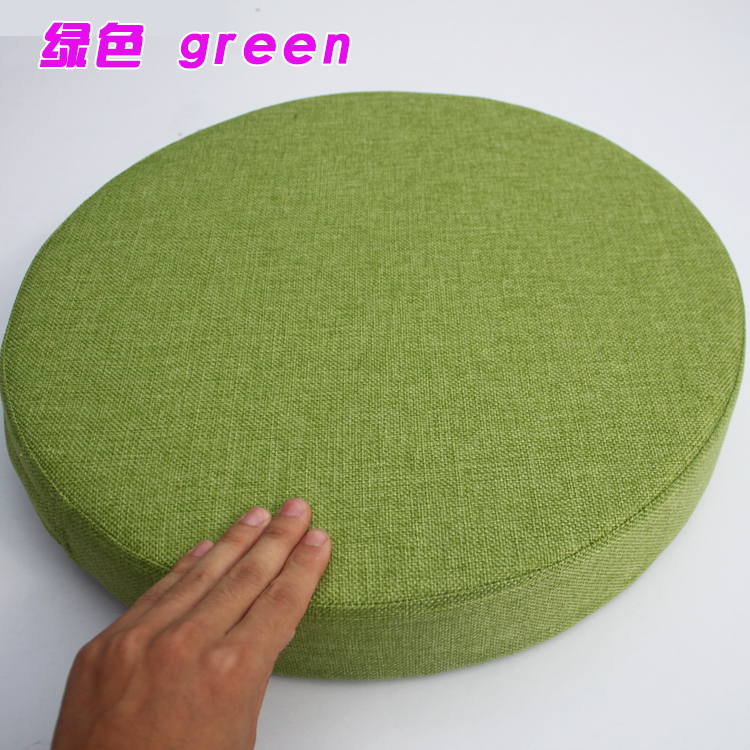 Tùy chỉnh linen cushion vòng miếng bọt biển đệm thiền thờ phượng Phật futon mat sofa đệm ghế ăn đệm yoga mat