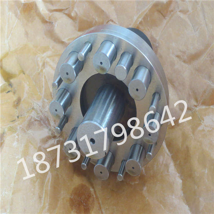 Press diagram machining hole position degree inspection with coaxial metric gauge slow walking wire length depth symmetry Non-punctuality