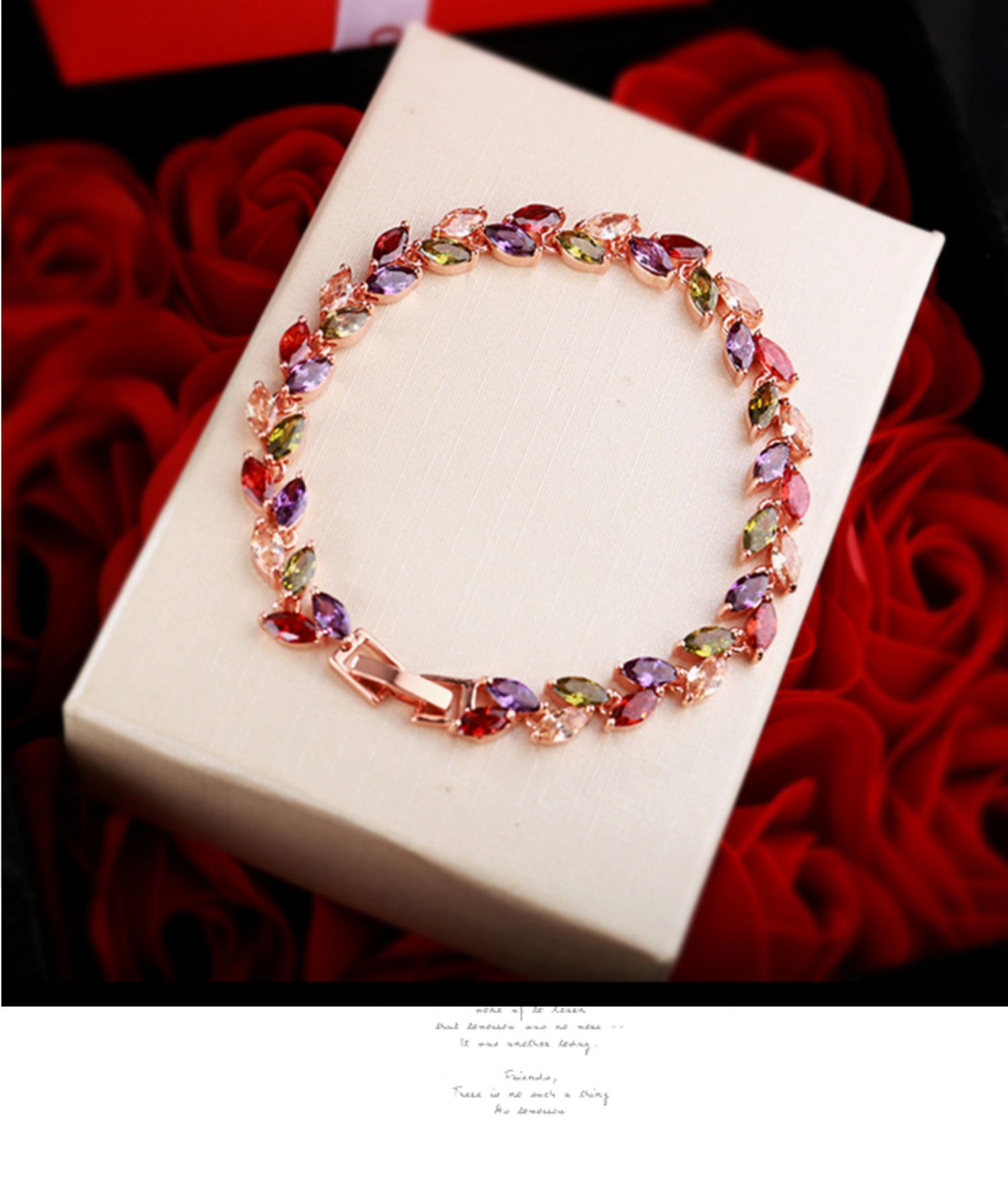 Vòng tay nữ Nhật Bản và Hàn Quốc siêu flash pha lê zircon vòng tay sinh viên đơn giản Sen mật ong ăn xin vòng tay vòng tay quà tặng đồ trang sức - Vòng đeo tay Cuff vòng tay vàng nam