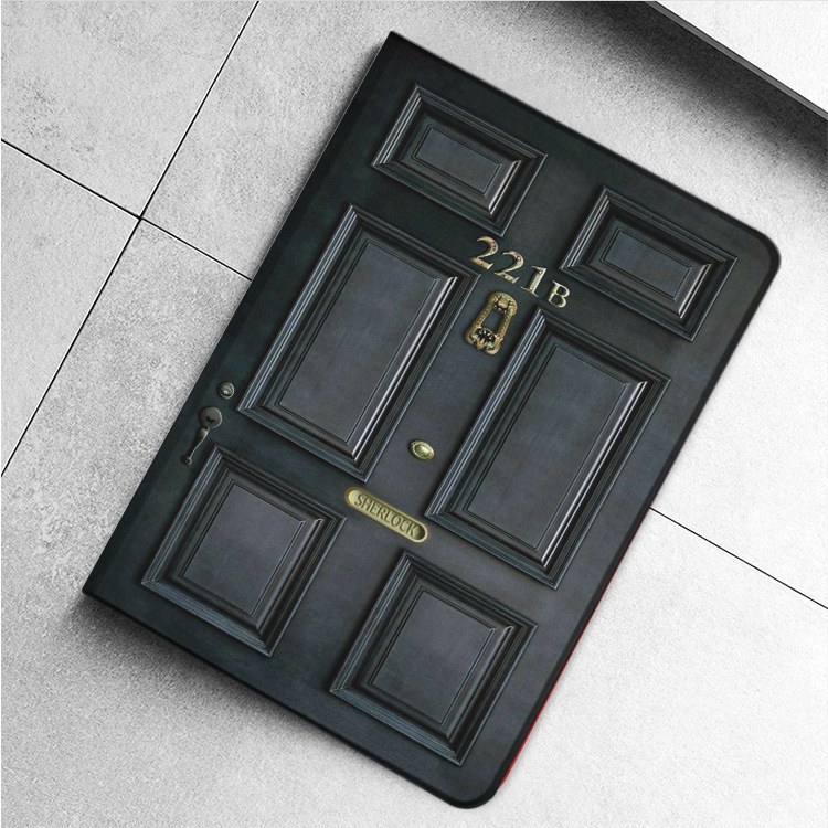 Baker Street 221B Detective Sherlock Holmes iPad 9.7 Compatible Air3 Protective Case Mini45 Set Pro11/12.9