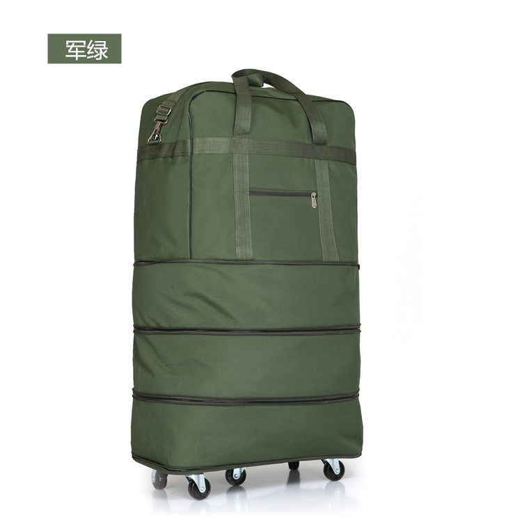 Ultralight 158 ​​Gói hàng không khí Bánh xe đa năng Di chuyển ra nước ngoài Du học Gấp Túi hành lý Túi du lịch Túi hành lý - Túi du lịch túi du lịch lv nữ