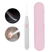 Ear digging spoon Ear digging artifact Childrens luminous ear spoon Baby ear digging ear tweezers Shit tool set with light