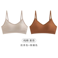 Цвет чая в молочном чае+карамельный цвет [Перекрестная красавица спина]