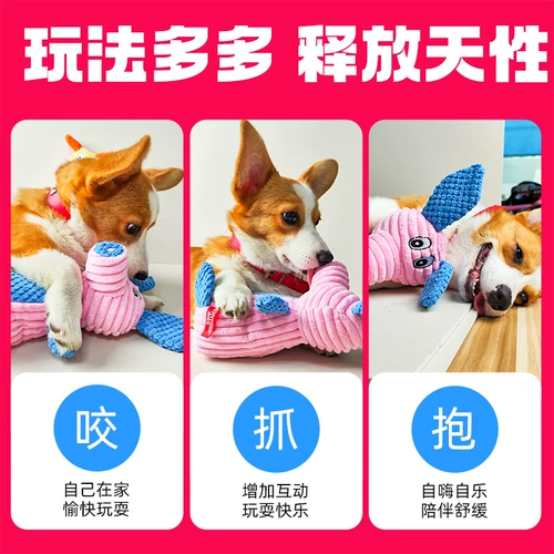 Игрушки-компаньоны для собак, чистка зубов и резка зубов для щенков, французские собачьи бои, Тедди, корги, сиба-ину, щенок, артефакт для облегчения скуки домашних животных