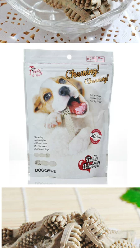 Pet bay pet dog mol mol làm đẹp lông sạch răng Teddy dog ​​snack làm sạch răng ngoài xương hôi miệng