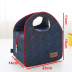hộp cơm cắm điện chefman Denim dày nhôm lá cách nhiệt hộp ăn trưa dốc dốc oxford không thấm nước dây đeo tay túi gạo nam sinh viên túi ăn trưa - Hộp cơm điện sưởi ấm hộp đựng cơm cắm điện lock&lock Hộp cơm điện sưởi ấm