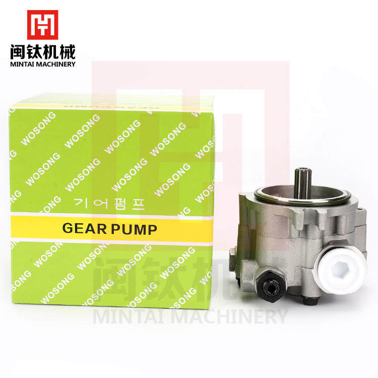 Excavator accessories K3V112DTP gear pump Sumitomo SH200A3 Pilot pump tail pump pressure help Pu