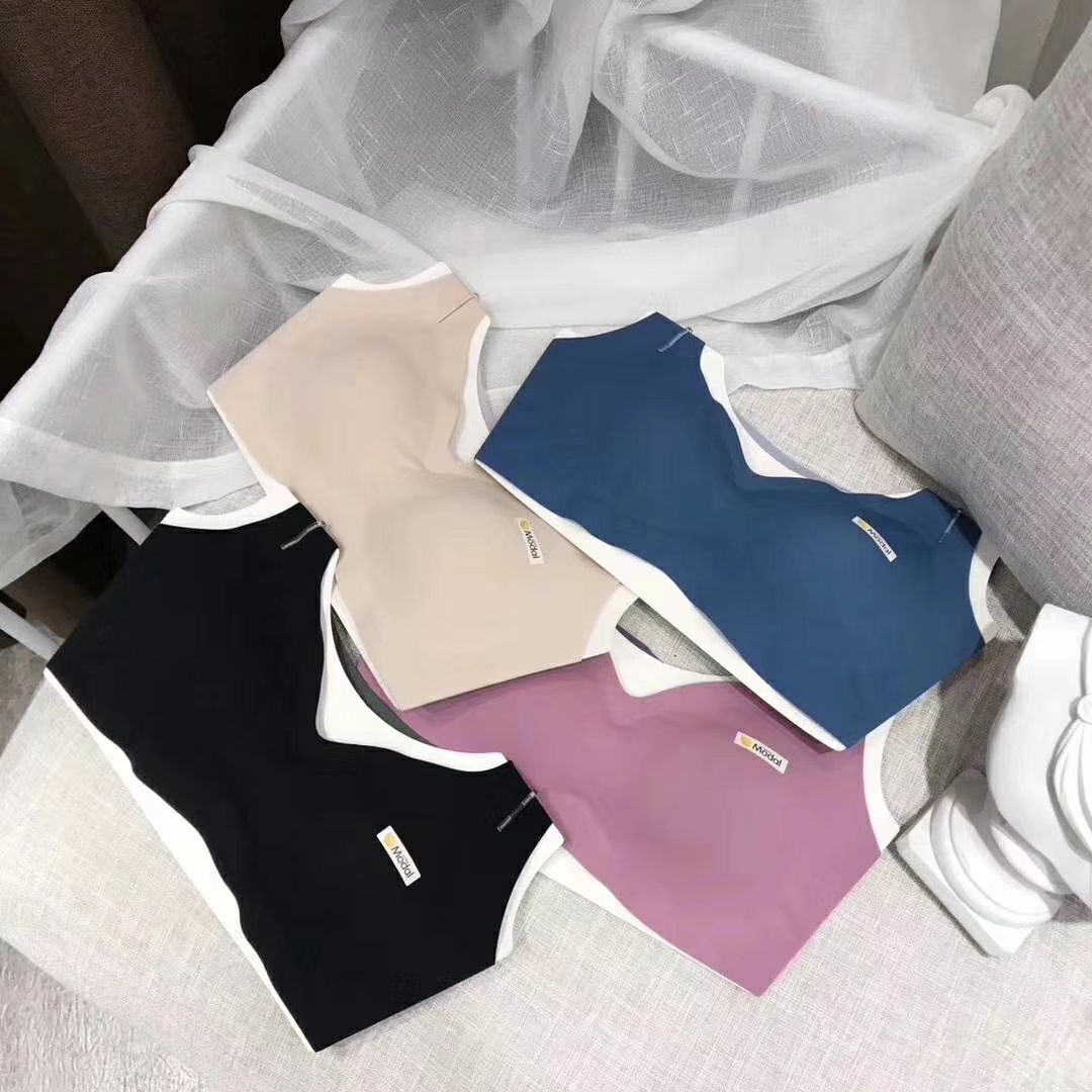 Japanese Black Tech Modell Cloud Sensation No-Mark Underwear One-Piece Sleep Movement Yoga No Steel Ring Comfort Bra