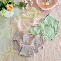 Pure Cotton Briefs Lady Butterfly Knot Lace Bottom Pants Head Vegetable Fiber Breathable Bamboo Charcoal Antibacterial Crotch Triangle Pants