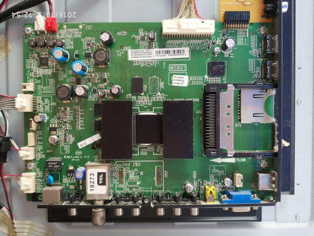 TCL L42E4500A-3D L42E5300D E5500A motherboard 40-1MS801-MAF2HG MS801