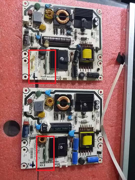 Original Hisense LED24K11P LED23K11 power board RSAG7 820 2256 vertical board No 2263