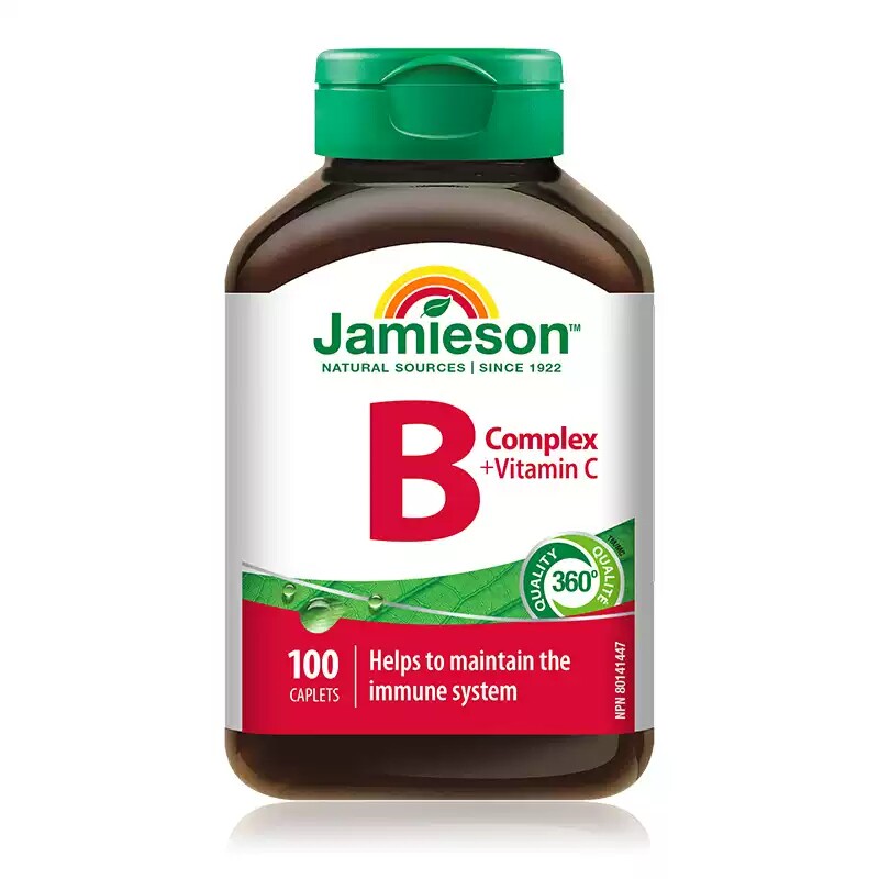 jamieson健美生维生素B+C复合片100ct