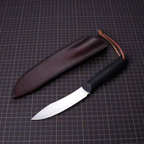 Noon outdoor camping kitchen knife BC Nordic hunting fish knife Swedish imported 14C28N stainless steel camping chopper