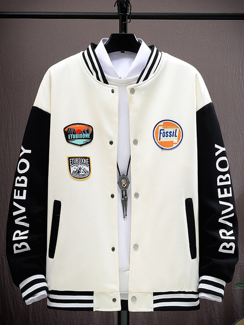 13 Teenagers' Spring and Autumn Jackets 12-Year-Old Boys' Big Kids' 14 Boys' Jackets 15 Junior High School Students' Baseball Uniforms 16