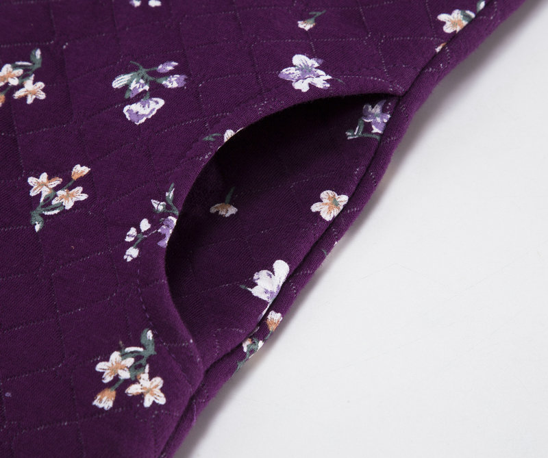 Mùa thu và mùa đông trung niên quần áo mùa thu nữ mẹ ba lớp áo len ấm dày dày cotton cotton cũ áo bông áo giữ nhiệt nam thể thao
