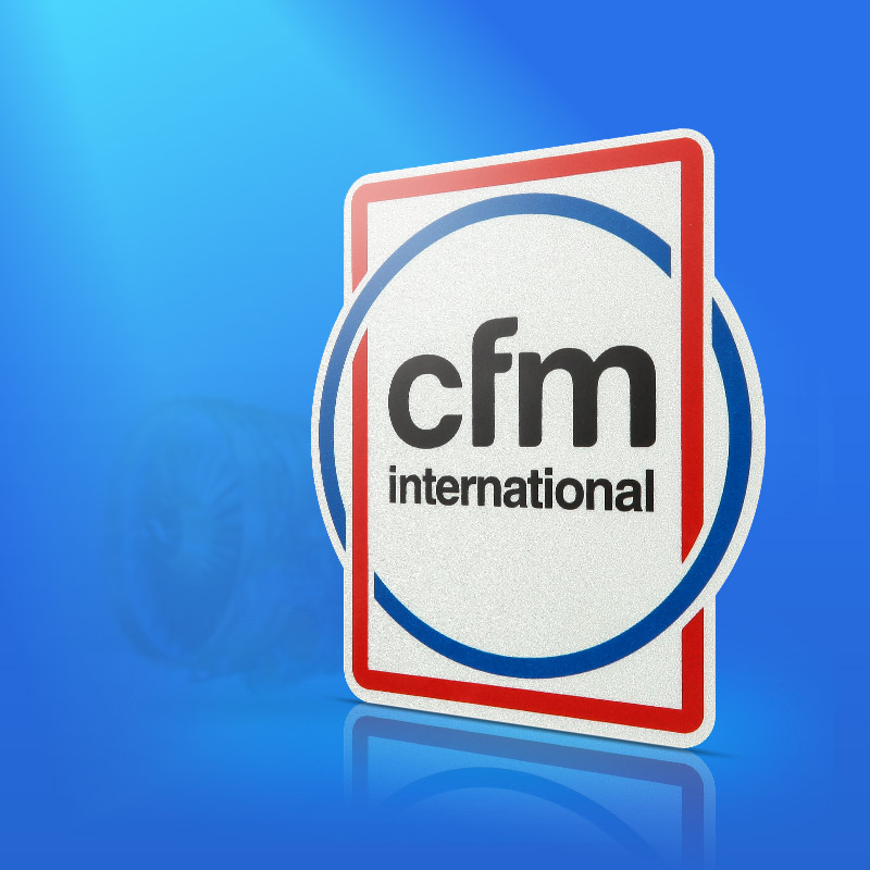 CFM aircraft engine reflective stickers RR Rolls-Royce 3M reflective car stickers Body stickers rod box stickers