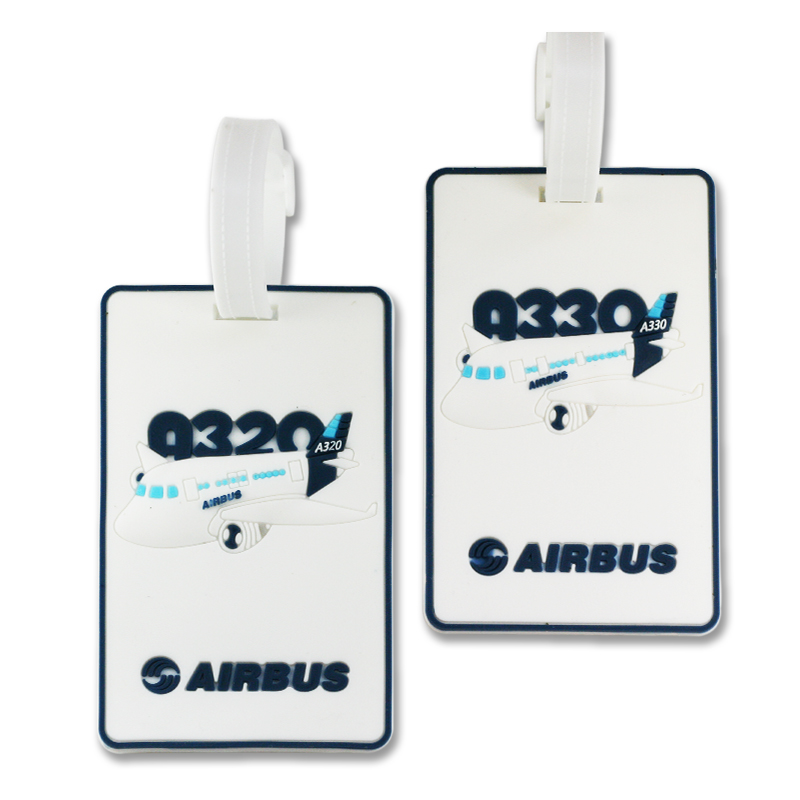 Airbus AIRBUS Travel portable luggage Boarding Pass boarding Boarding Pendant Tags anti-lose hangers