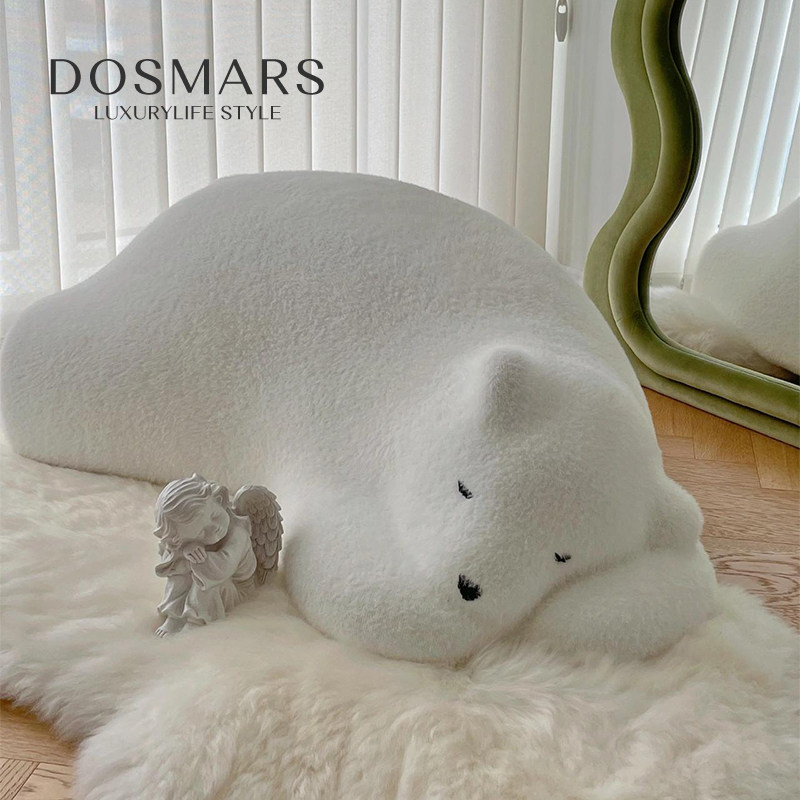 Large Division Horse groveling Bear Animal seat Bedroom tatami with pillow creativity on floor sloth sofa Sleeping Bear