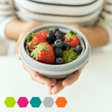 Дорожный портативный силиконовый ланч-бокс для кемпинга, стульчик для кормления для путешествий со стаканом, посуда, комплект