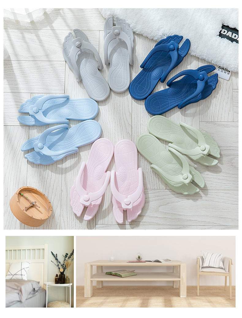 Du lịch di động gấp du lịch dép đi biển kỳ nghỉ giày chống trượt biển bãi biển nam và nữ dép đi dép ngoài trời - Khởi động ngoài trời giầy ziben