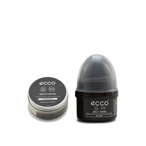 Ecco Light Leather Care 2 -Piece Set Light Leather Color Lotion+Lister Lightizer кожа