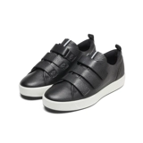 Ecco Ai Cold Leather White Shoy Женская липучка на липучке.