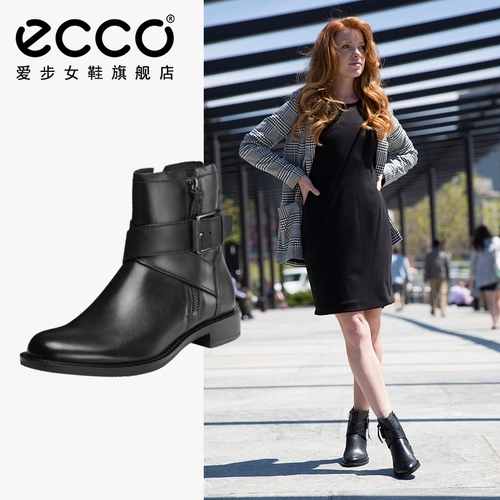 Ecco Ai Bao High Heel Boots Женские тонкие ботинки локомотив -сапоги женские ботинки 266613