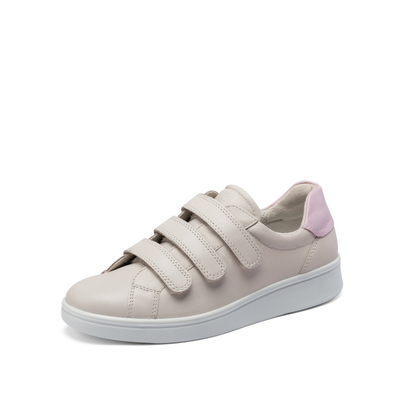 ECCO 爱步 Soft 4 柔酷4号 三魔术贴 女式休闲鞋 6.6折$66.12 海淘转运到手约￥553 天猫￥959