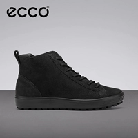 Женские ботинки ECCO, осенне-зимние высокие сапоги, кожаные ботинки на толстой подошве, на шнуровке, модные зимние ботинки Rouku № 7 450383