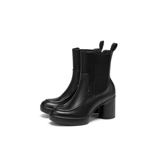 Ecco Love Harkish Boots Женская круглая голова высокой головы -сапоги с тугоневыми сапогами водонепроницаемые платформы модные сапоги 207363