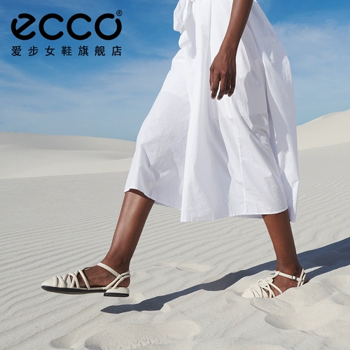 Ecco aiku Roman Sandals французские сотканные сандалии Baotou Свинька обувь для женской хеды anni anni 208283