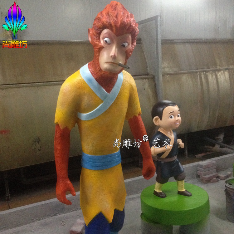 国产动画片大圣归来大圣孙悟空与小和尚影视人