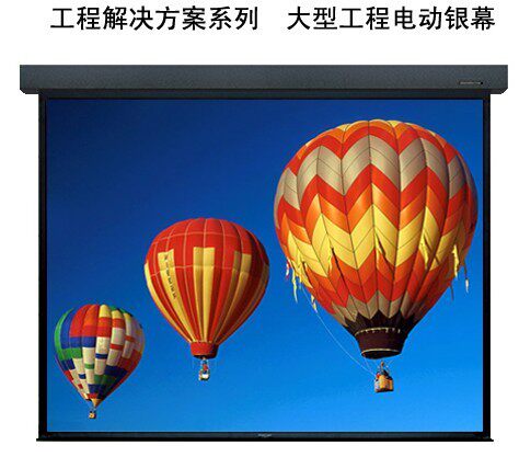 randview beautiful view electric white plastic projection screen original factory original
