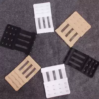 Lingerie extension buckle Bra extension buckle back buckle buckle buckle three-breasted four buckle 3 buckle 4 buckle elastic breasted