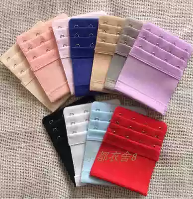 Breast buckle plus bullet extension buckle buckle 3 row 4 buckle elastic extension buckle 2 row 4 buckle underwear back buckle three row four buckle