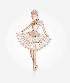 Broche femme SHES en cristal artificiel - Ref 1187060 Image 33