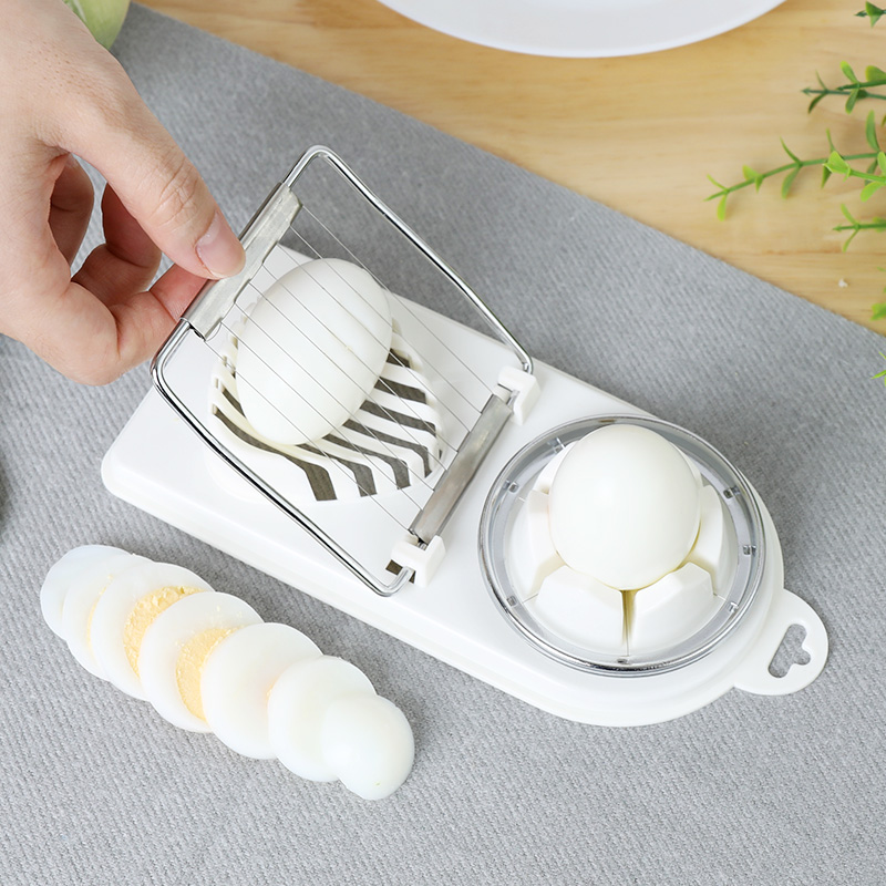 Cut fancy eggs, open egg slicer, multi-petal divider, Songhua egg, multi-functional household, cut preserved egg, egg artifact