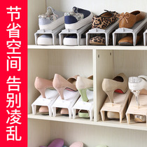 Simple double layer containing shoe rack sleeping room Provincial space one-piece home Dormitory God set shoes Slippers Shoes Cabinet Shoes