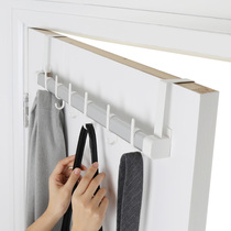 Door rear hanger hanger hanger free from nail-free clothes hook-free clothes hanger door back style wall-mounted cloakhat hook